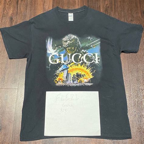 gucci godzilla shirt|gucci polo shirts for men.